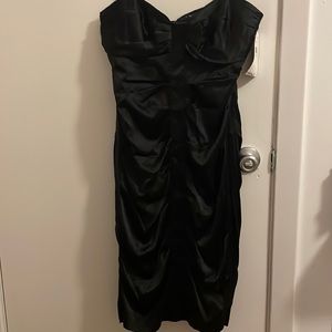Silk black Dress - Nicole Miller - 10